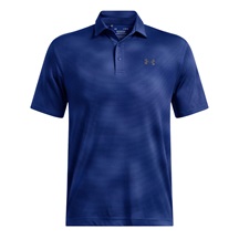 Under Armour Playoff 3.0 Printed Herren Poloshirt, blau/schwarz