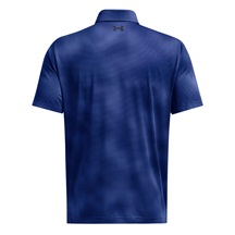 Under Armour Playoff 3.0 Printed Herren Poloshirt, blau/schwarz