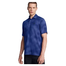 Under Armour Playoff 3.0 Printed Herren Poloshirt, blau/schwarz