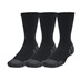 Under Armour Performance Tech Crew unisex Socken, schwarz