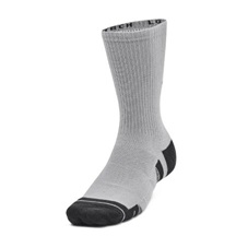 Under Armour Performance Tech Crew unisex Socken, 3Paar, schwarz/weiss/grau