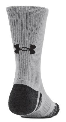 Under Armour Performance Tech Crew unisex Socken, 3Paar, schwarz/weiss/grau