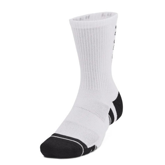 Under Armour Perf Tech Crew unisex Socken, 3Paar, weiss