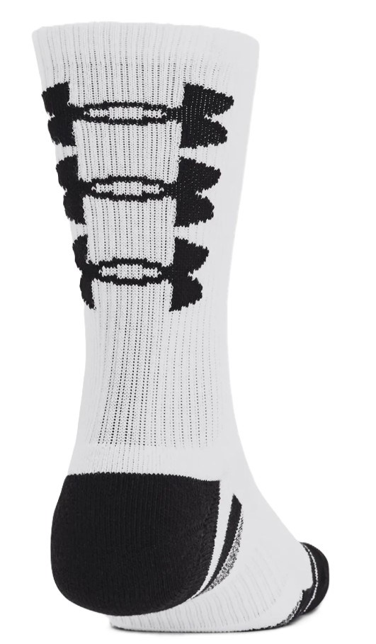 Under Armour Perf Tech Crew unisex Socken, 3Paar, weiss