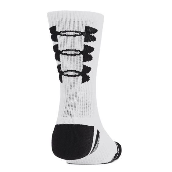 Under Armour Perf Tech Crew unisex Socken, 3Paar, weiss