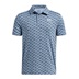 Under Armour Playoff Printed Junior Poloshirt, blau