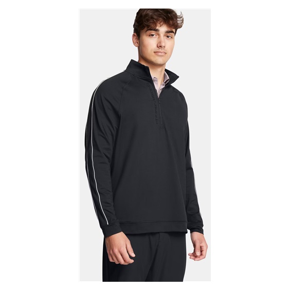 Under Armour Storm Midlayer 1/2 Zip Herren Sweatshirt, schwarz