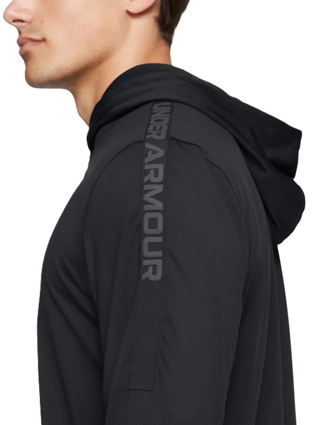Under Armour Playoff Hoodie Herren Sweatshirt, schwarz