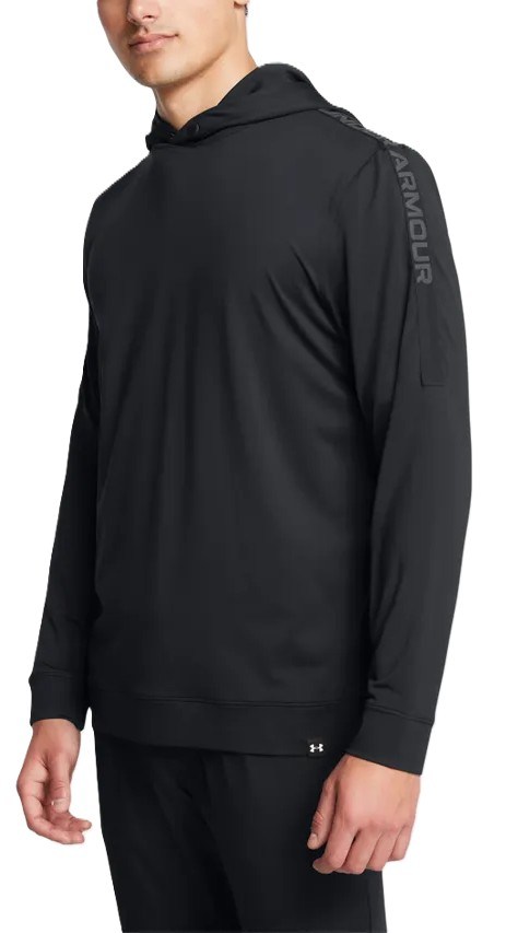 Under Armour Playoff Hoodie Herren Sweatshirt, schwarz