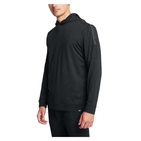 Under Armour Playoff Hoodie Herren Sweatshirt, schwarz
