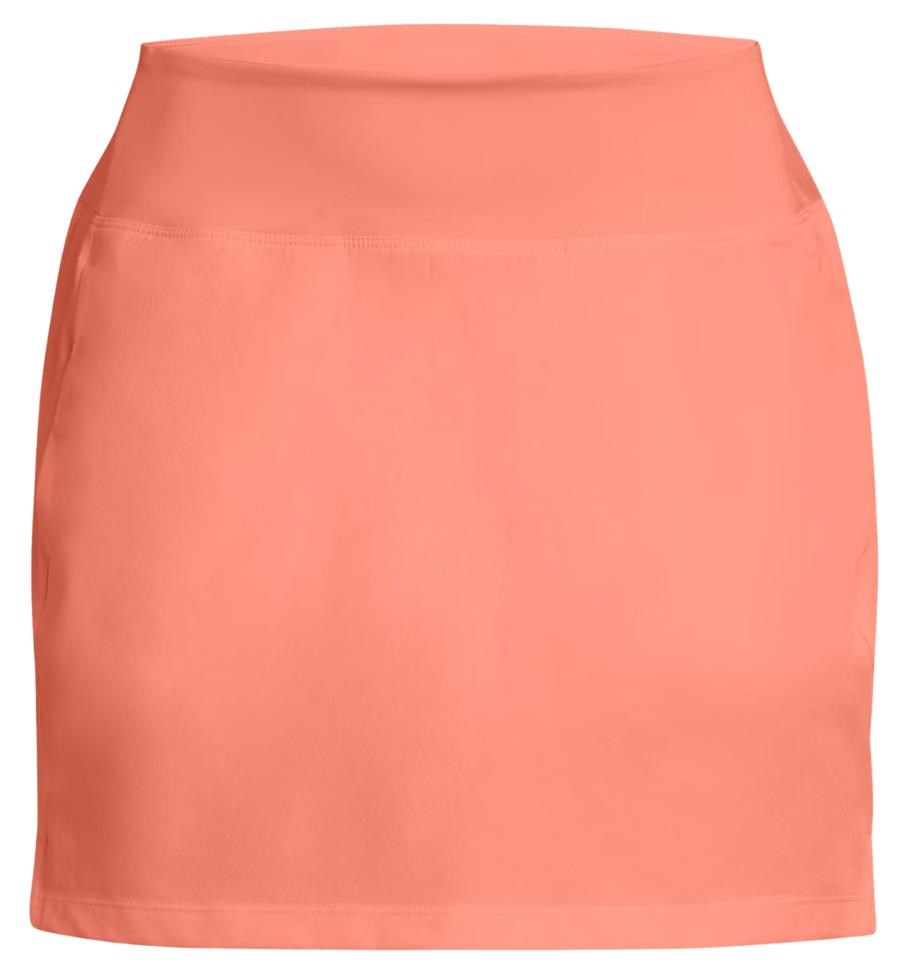 Under Armour Empower Damen Golfrock, flare orange/halo gray