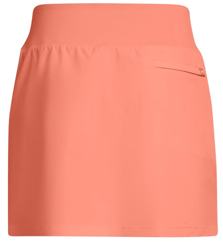 Under Armour Empower Damen Golfrock, flare orange/halo gray