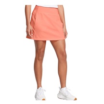 Under Armour Empower Damen Golfrock, flare orange/halo gray