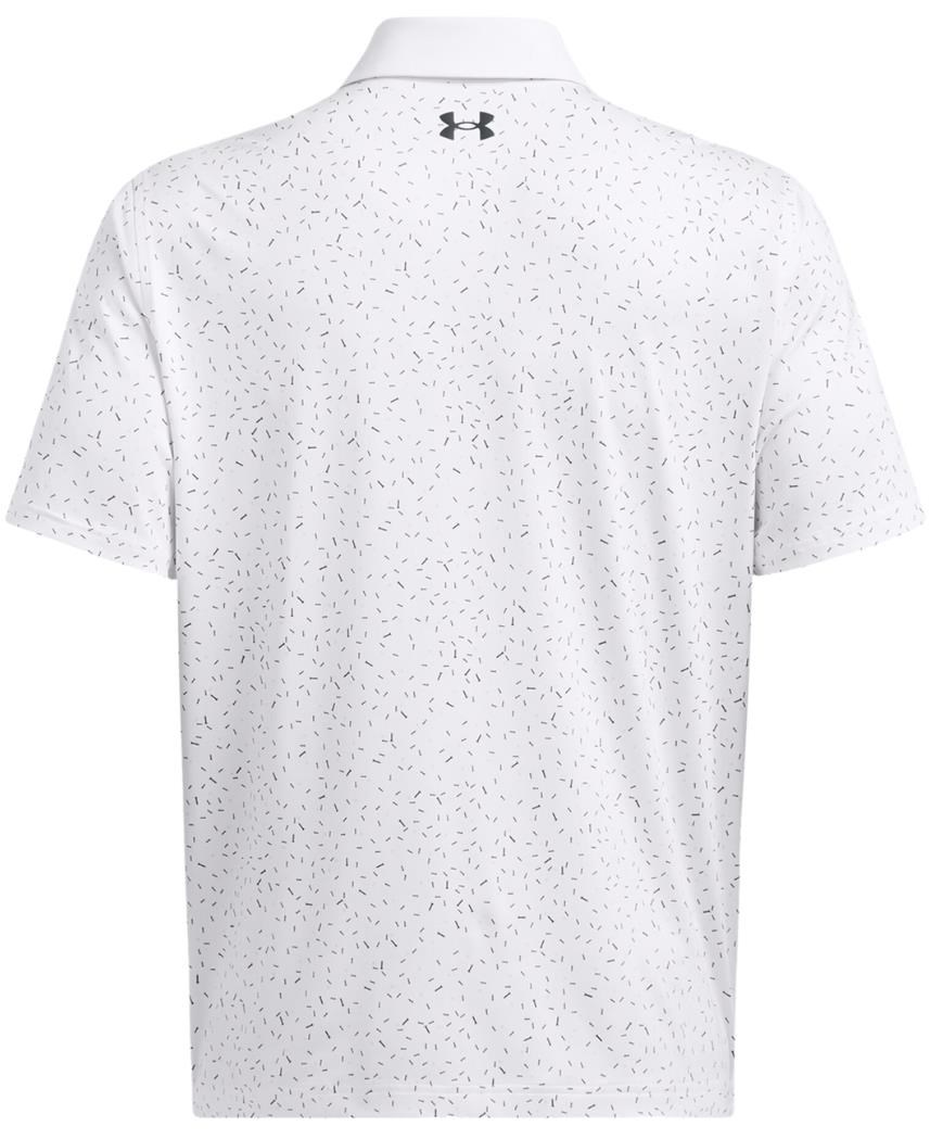 Under Armour T2G Printed Herren Poloshirt, weiss