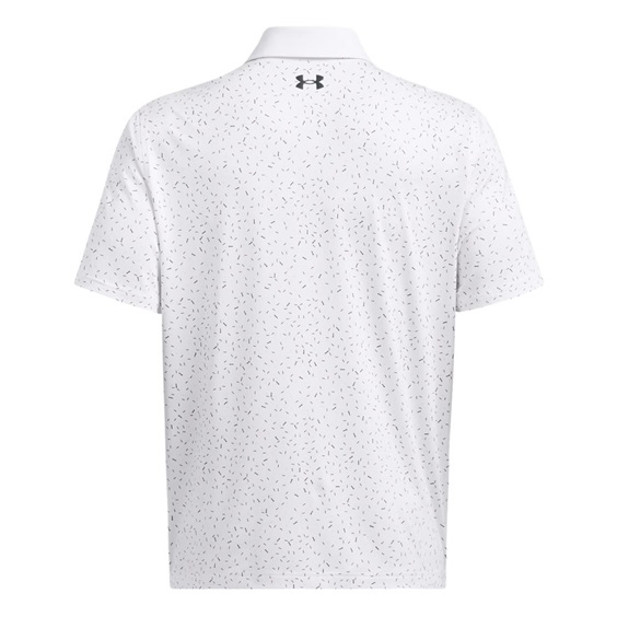 Under Armour T2G Printed Herren Poloshirt, weiss