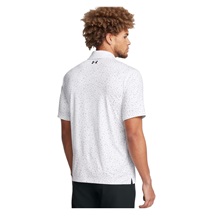 Under Armour T2G Printed Herren Poloshirt, weiss