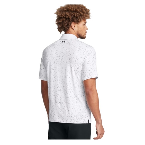 Under Armour T2G Printed Herren Poloshirt, weiss