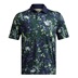 Under Armour T2G Printed Herren Poloshirt, retro green/midnight navy