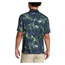Under Armour T2G Printed Herren Poloshirt, retro green/midnight navy