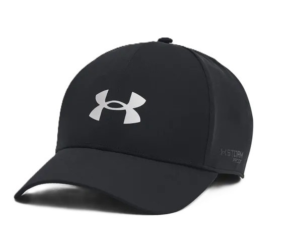 Under Armour Driver Rain Herren Cap, schwarz