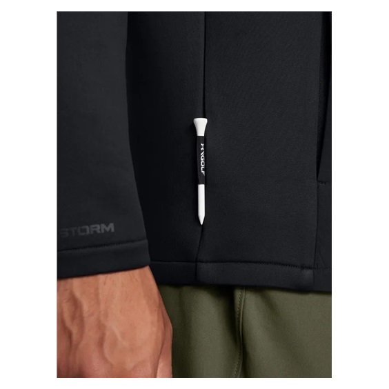 Under Armour Drive Pro Storm Hybrid Herren Sweatshirt, schwarz