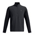 Under Armour Drive Pro Storm Hybrid 1/2-Zip Herren Sweatshirt, grau/schwarz