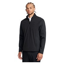 Under Armour Drive Pro Storm Hybrid 1/2-Zip Herren Sweatshirt, grau/schwarz