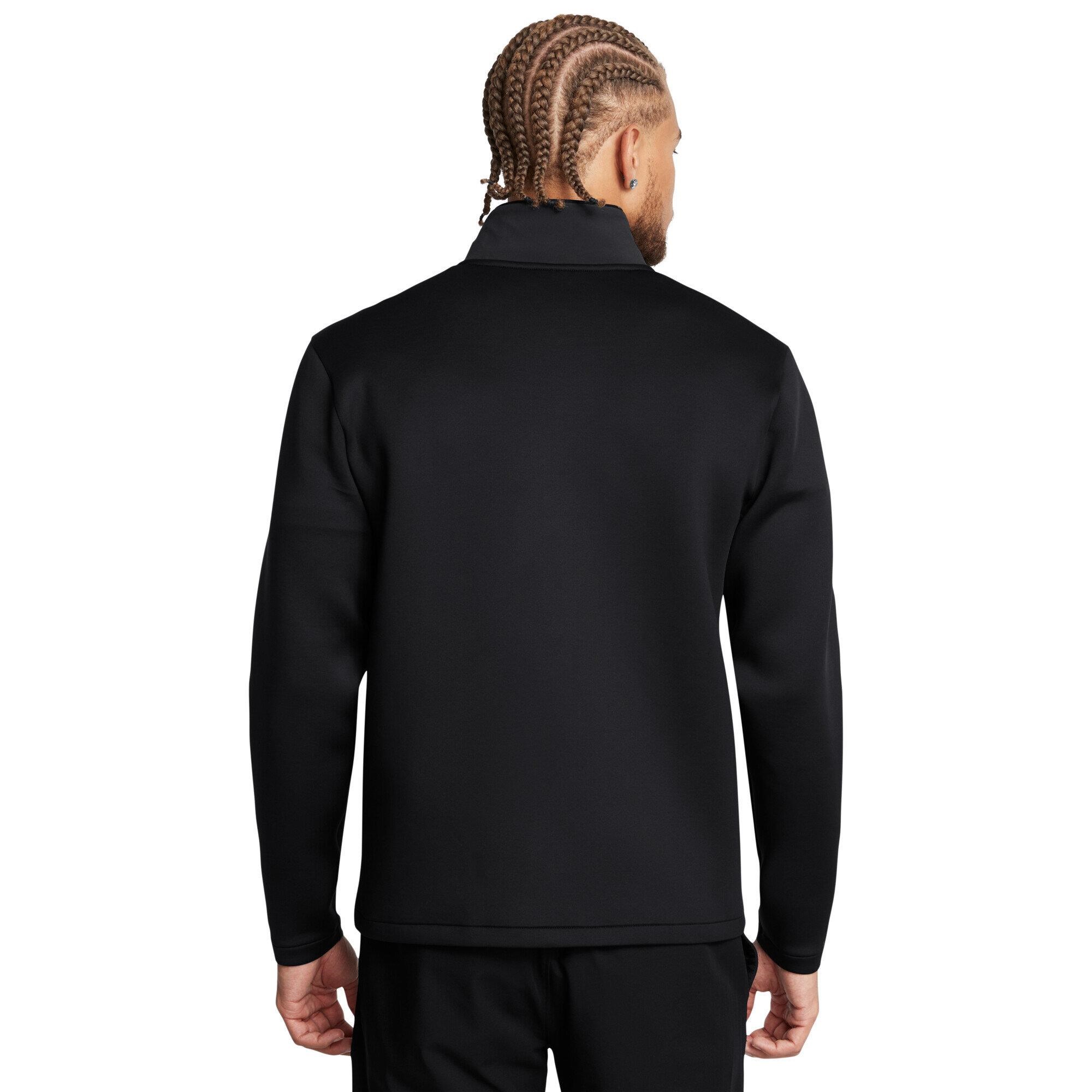 Under Armour Drive Pro Storm Hybrid 1/2-Zip Herren Sweatshirt, grau/schwarz
