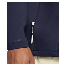 Under Armour Drive Pro Storm Hybrid Herren 1/2-Zip Sweatshirt, dunkelblau