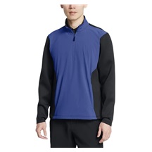 Under Armour Drive Pro Storm Hybrid Herren 1/2-Zip Sweatshirt, schwarz/dunkelblau