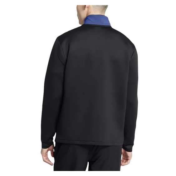 Under Armour Drive Pro Storm Hybrid Herren 1/2-Zip Sweatshirt, schwarz/dunkelblau