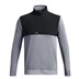 Under Armour Drive Storm SweaterFleece Herren Sweatshirt, grau/schwarz