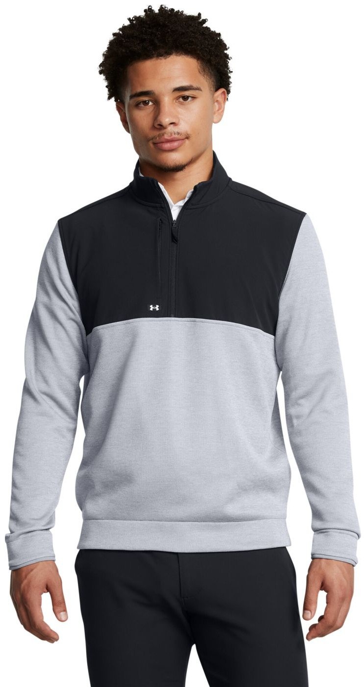 Under Armour Drive Storm SweaterFleece Herren Sweatshirt, grau/schwarz