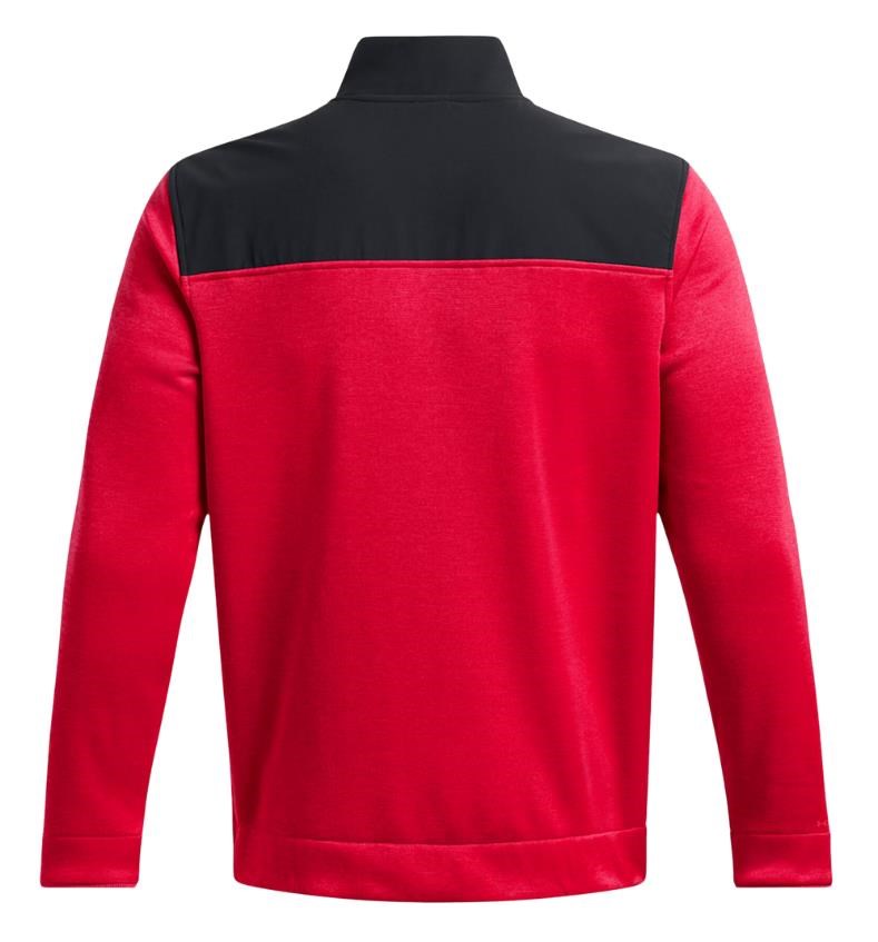 Under Armour Storm Fleece Herren Sweatshirt, rot/schwarz
