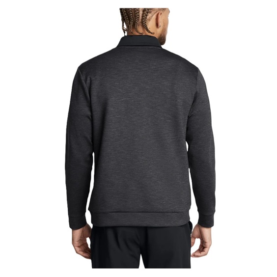 Under Armour Drive Midlayer Crew Herren Sweatshirt, schwarz
