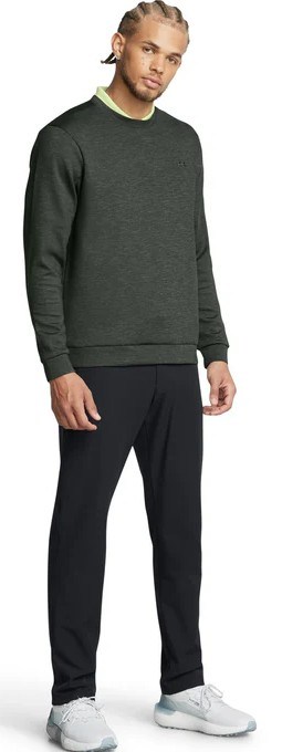 Under Armour Drive Midlayer Crew Herren Sweatshirt, waldgrün