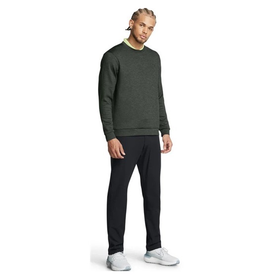 Under Armour Drive Midlayer Crew Herren Sweatshirt, waldgrün