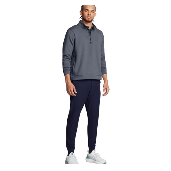 Under Armour Drive Midlayer Herren Pullover, downpour gray/gravel/black