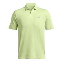 Under Armour Playoff 3.0 Check Jaquard Herren Poloshirt, hellgrün