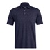 Under Armour Playoff 3.0 Check Jaquard Herren Poloshirt, midnight navy