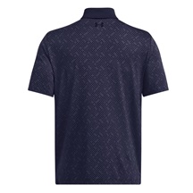 Under Armour Playoff 3.0 Check Jaquard Herren Poloshirt, midnight navy