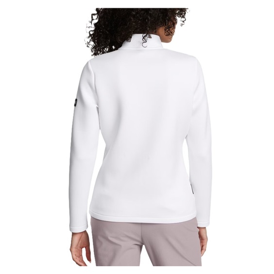 Under Armour Drive Pro Storm Hybrid full zip Damenjacke, weiss