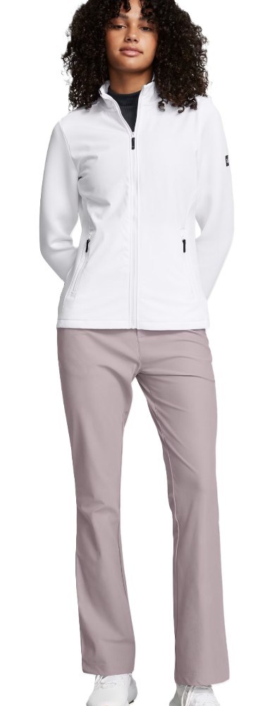 Under Armour Drive Pro Storm Hybrid full zip Damenjacke, weiss