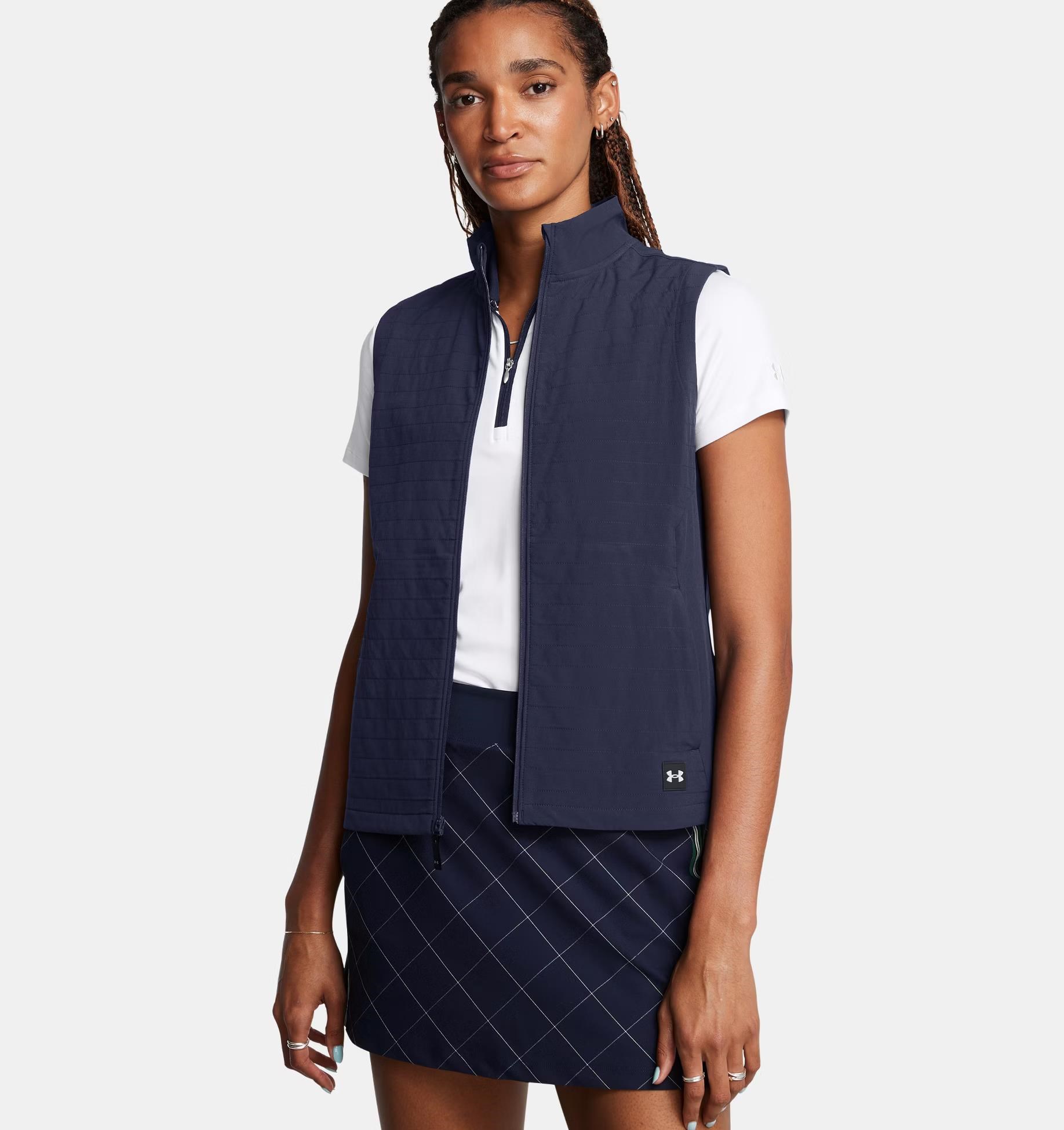 Under Armour Drive Pro Storm Lightweight  Damen Weste, dunkelblau