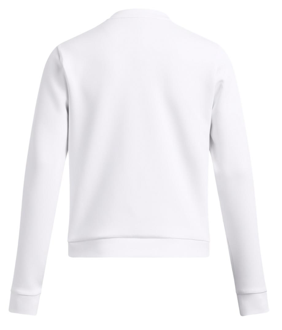 Under Armour Drive Midlayer Crew Damen Sweatshirt, weiss