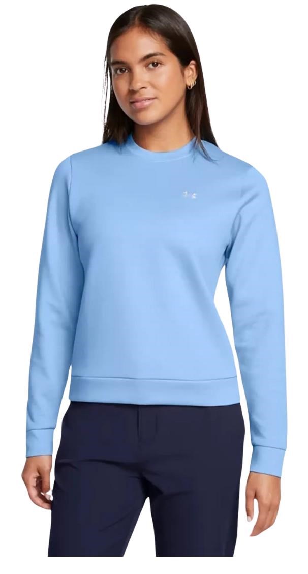 Under Armour Drive Midlayer Crew Damen Sweatshirt, blau