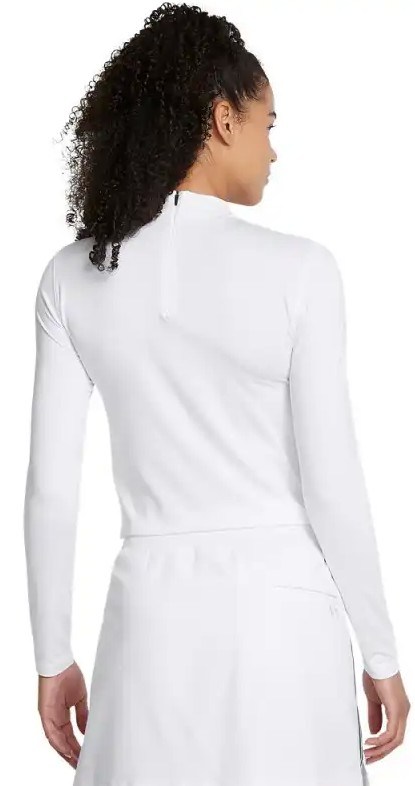 Under Armour Drive LS Mock Damen Thermo Shirt, weiss