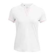 Under Armour Playoff 3.0 Novelty Damen Poloshirt, weiss