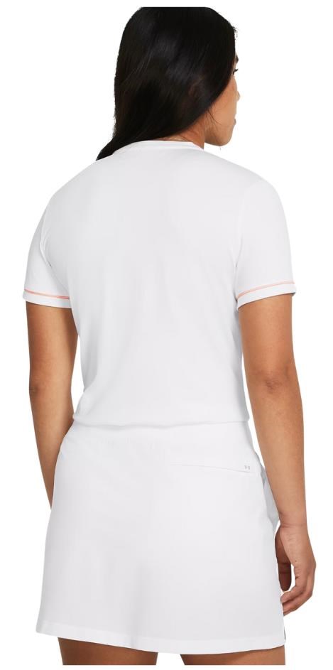 Under Armour Playoff 3.0 Novelty Damen Poloshirt, weiss