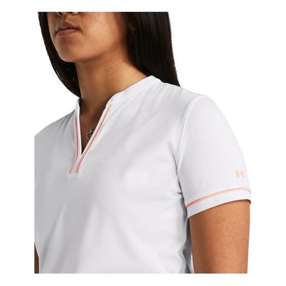 Under Armour Playoff 3.0 Novelty Damen Poloshirt, weiss